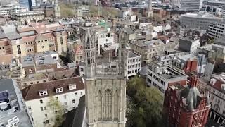 Flight Over Bristol City Centre - Mavic Air