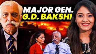 Indian War Stories & A.I. In Indian Army | Maj. Gen. G.D Bakshi & Raavya Sarda