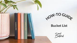 Curation 2022 Diary How To - Bucket List