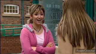 Classic Coronation Street - Candice Stowe vs. Katy Harris; Confrontation In The Street (19/12/04*OD)