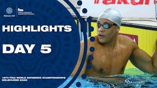 Highlights Day 5 | World Swimming Championships Melbourne 2022