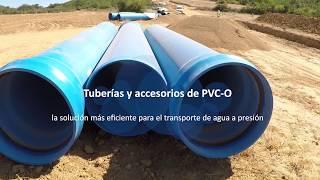 Instalación de tuberías de PVC-O de grandes diámetros