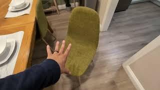 Christopher Knight Home Raina Mid Century Modern Fabric Dining Chairs Review