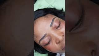 MICROBLADING ON DARK SKIN | PERMANENT MAKEUP | BEAUTIFUL DARK SKIN | ERIKA CERVINSKAITE | MOTIVATION