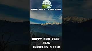 Happy New Year 2024 #travel #sikkimtourpackage #beautifulplaces #love #visitsikkim #mountains