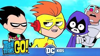 Teen Titans Go! Россия | Лучшие моменты с Кид Флешем | DC Kids