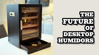 My NEW GLENCREAG Desktop Humidor Cabinet Review | 250 Cigar Capacity