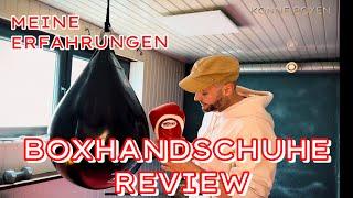 Boxen - Boxhandschuhe REVIEW Kaufentscheidung für Anfänger und Hobbyboxer (Paffen Twins Winning)