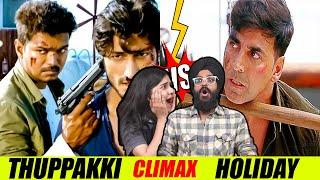 Thuppakki VS Holiday Climax Scene Reaction | Thalapathy Vijay Vs Akshay Kumar | Parbrahm Singh