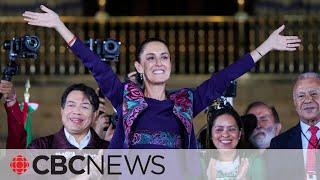 Claudia Sheinbaum elected Mexico's 1st woman president