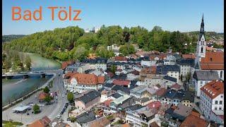 Stadt Bad Tölz. Schönste Städte in Deutschland und Bayern.