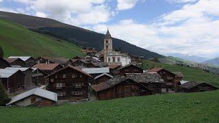 Vrin (1'448 m.ü.M.), Val Lumnezia, Kanton Graubünden, Schweiz