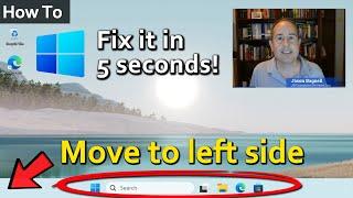 How to Move Windows 11 Start Menu to Left Side (Taskbar icons too!)