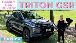 2023 Mitsubishi Triton GSR review – BabyDrive child seat installation test!