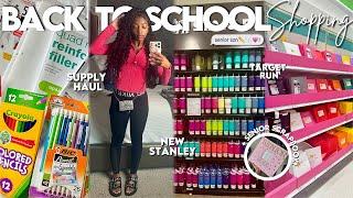 THAT GIRL BACK TO SCHOOL SUPPLIES SHOPPING + HAUL⋆𐙚₊˚⊹ ᡣ𐭩|*SENIOR SZN EDITION*|THEMIAAMARI