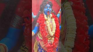 shyama kali makeup #krishna #durgapuja #kali