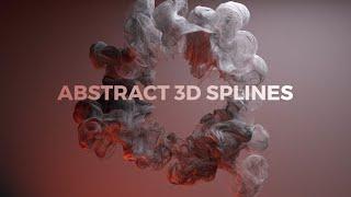 Motion Design Elements: Abstract 3D Splines