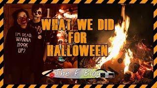 The F Blog Life - What We Did for Halloween