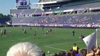 Alex Morgan Warming Up May 8th 2016