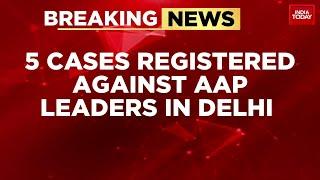 Five FIRs Against AAP Leaders for AI-Manipulated Photos and Videos of BJP Leaders | India Today