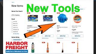 New Tools!! @Harbor Freight