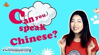 Beginner Mandarin Chinese: "Can you...?" with eChineseLearning