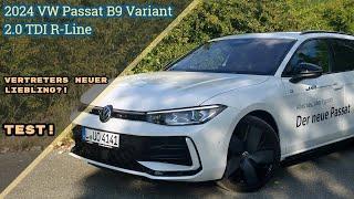 Vertreters NEUER LIEBLING?! 2024 VW Passat B9 Variant 2.0 TDI R-Line XXL Test! [POV]