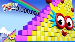 Numberblocks Step Squad Full Episodes 380 vs 380 MILLION BIGGEST Learn to Count Big Numbers!