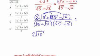 Radicals & Exponents - Practice Question #12