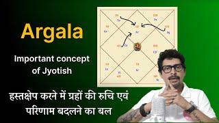 Argala | हस्तक्षेप करने में ग्रहों की रुचि एवं परिणाम बदलने का बल |#vrastro #raajeevkumar #astrology