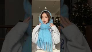 3種圍巾圍法 3 ways to style a scarf #winterfashion #scarf