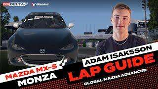 iRacing Lap Guide: Mazda MX-5 at Monza