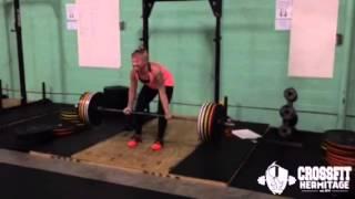 Kat - 220# Deadlift - Nov 2015