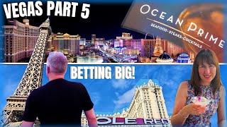 Las Vegas Vlog 2025 Part 5 | Ocean Prime, Ole Red & Big Slot Spins