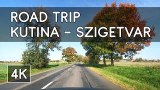 Road Trip: Kutina, Croatia to Szigetvar, Hungary - 4K UHD Virtual Travel