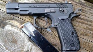 CZ 75 9mm pistol tabletop review