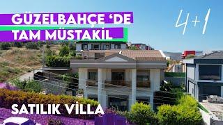 Güzelbahçe Mustafa Kemal Paşa Mahallesi Tam Müstakil 4+1 Satılık Villa