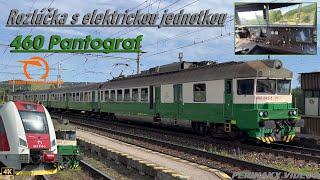 Rozlúčka s elektrickou jednotkou 460 Pantograf  ► Súbežná jazda  ► Farewell to ZSSK 460