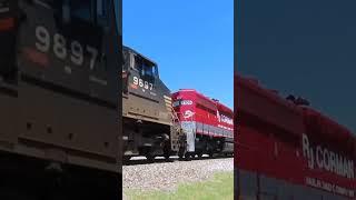 A Lot Of Locomotives #shorts #ns