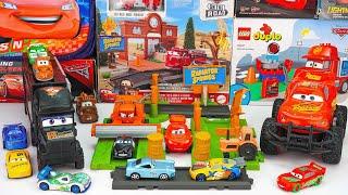 Disney Pixar Cars Unboxing Review | Lightning McQueen | Mattel Disney Pixar Cars Glow Racers Playset