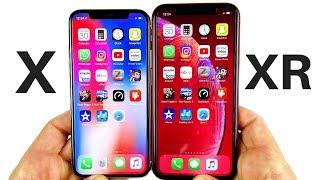 iPhone X vs iPhone XR Speed Test!