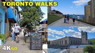 The Beaches on Queen Street - Toronto Long Weekend Walk (Aug 2021)