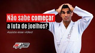 Aprenda como iniciar a luta de jiu-jitsu com joelhos no chão.