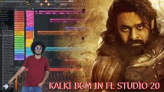 I MADE KALKI 2898AD BGM IN FL Studio with 90% Accuracy #kalki #kalki2898ad #kalkibgm #prabhas #DJVB