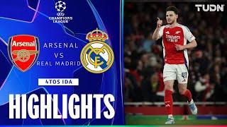 HIGHLIGHTS - Arsenal vs Real Madrid | UEFA Champions League - 4tos Final 24/25 | TUDN