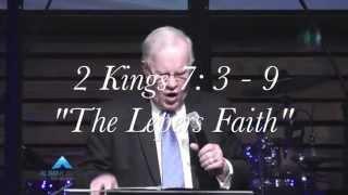 Ps Fred Evans - Preaching on "The Leper's Faith"