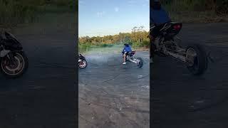 Sport bike swingarm snaps in half