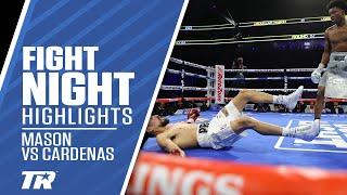 Abdullah Mason With One of the Best Knockouts of the Year Getting Rid of Cardenas | FIGHT HIGHLIGHTS