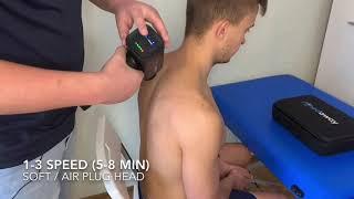 How to Use a Percussion Massage Gun for Shoulder & Neck Pain Relief.