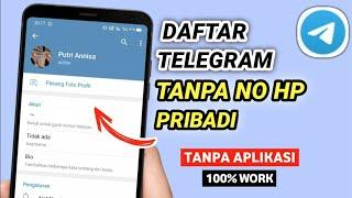 Cara Daftar Telegram Tanpa Nomor Hp Pribadi | Nokos Telegram